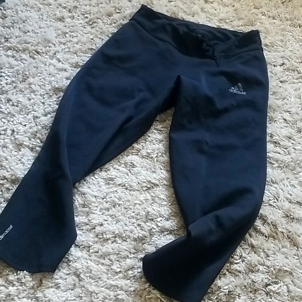 Black Adidas XS Workout Pants